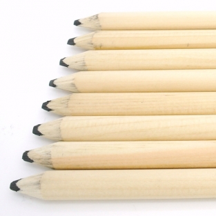 Carpenters pencil oval ca. 24 cm, natural